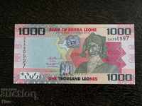 Banknote - Sierra Leone - 1000 UNC Leones 2016