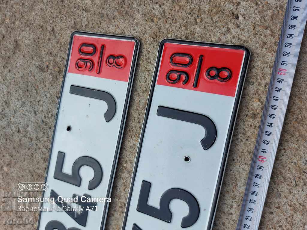 PLATES - GERMANY - 5 PLATES - GERMANY - 5