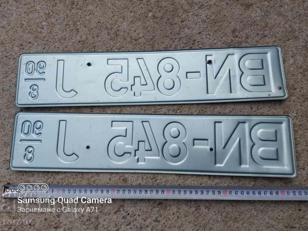 PLATES - GERMANY - 6 PLATES - GERMANY - 6
