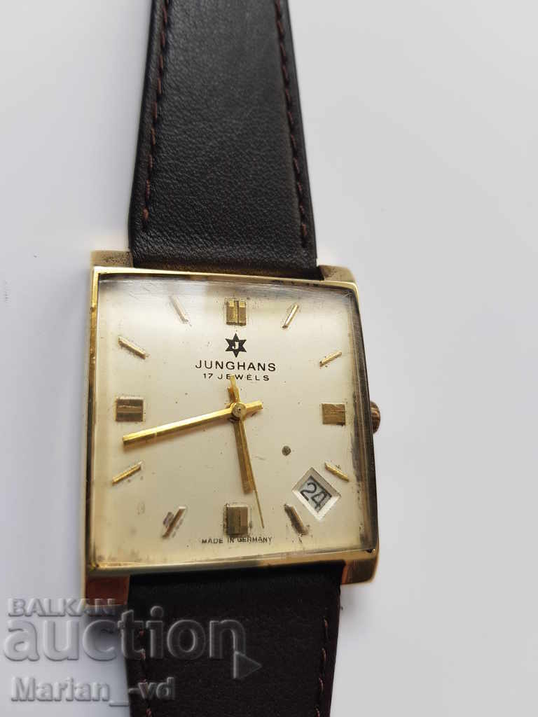 Old mechanical watch Junghans 17 jewels