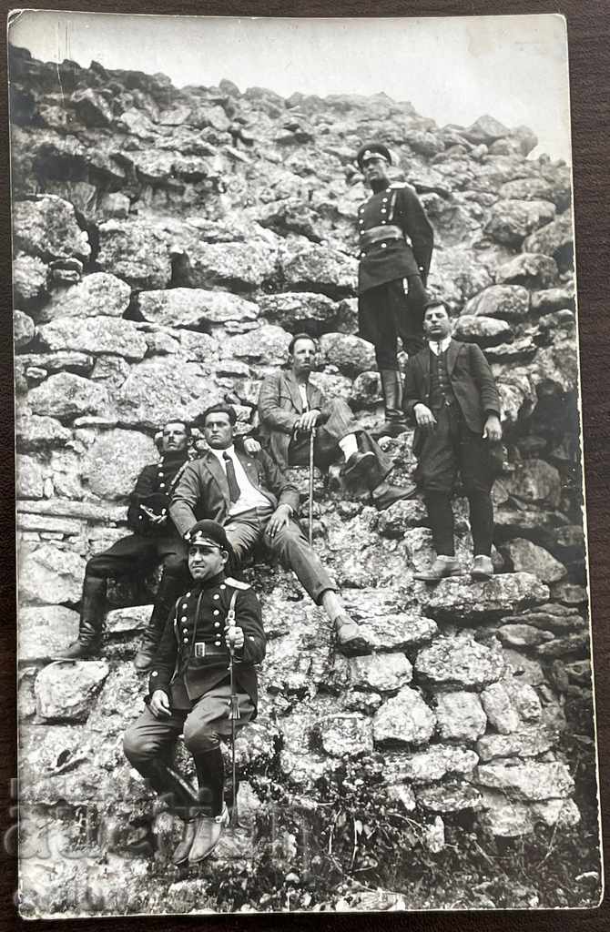 1614 Kingdom of Bulgaria policemen saber near Sofia in the 1920s