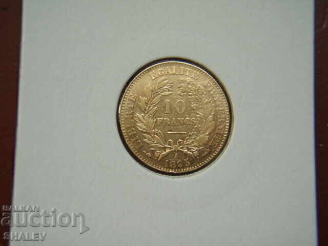 Auction 10 Francs 1895 France /2/ - XFAU (gold) Auction 10 Francs 1895 France /2/ - XFAU (gold)