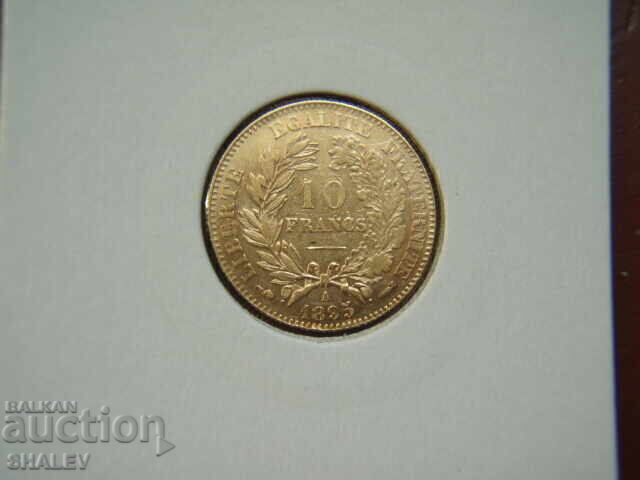 Delivery of 10 Francs 1895 France /2/ - XFAU (gold) Delivery of 10 Francs 1895 France /2/ - XFAU (gold)