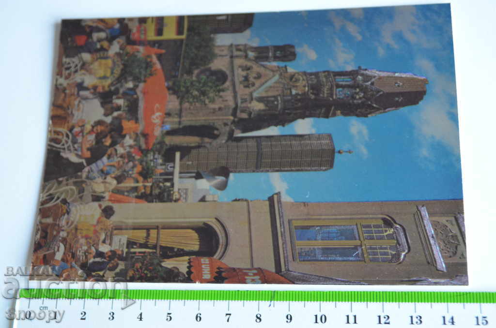Postcard with metal effect Berlin with price 5.00 BGN | € 2.56 Postcard with metal effect Berlin with price 5.00 BGN | € 2.56