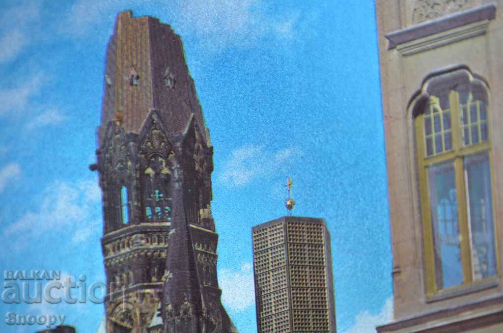 Postcard with metal effect Berlin - 6 Postcard with metal effect Berlin - 6