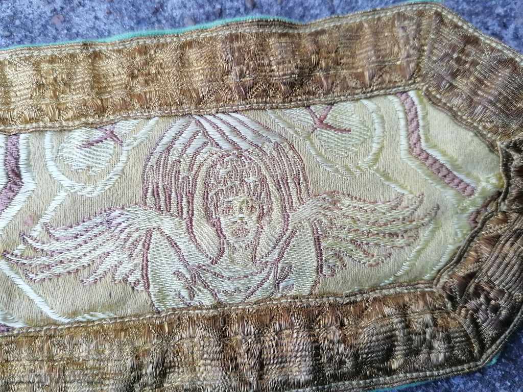 Auction Priest's robes belt gold tinsel cross orar Auction Priest's robes belt gold tinsel cross orar