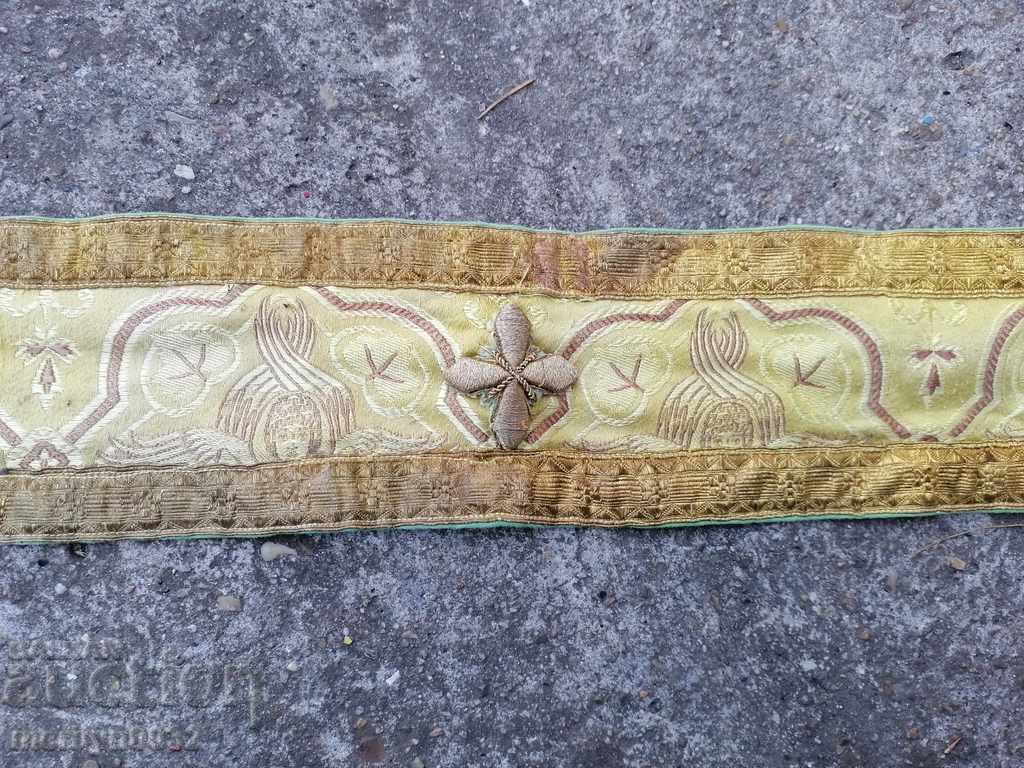 Priest's robes belt gold tinsel cross orar - 6 Priest's robes belt gold tinsel cross orar - 6