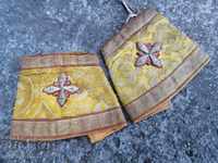 Priest's robes cuffs with tinsel cross orar