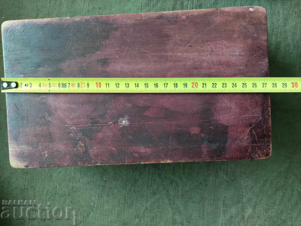 caseta de bijuterii vechi din lemn - 7