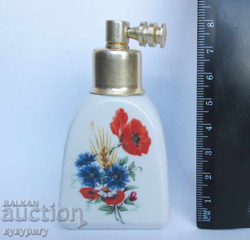 An old porcelain perfume bottle - 7