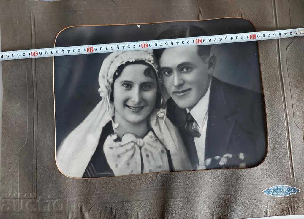 OLD RETUCHED PHOTO PORTRAIT PHOTO CARDBOARD - 5 OLD RETUCHED PHOTO PORTRAIT PHOTO CARDBOARD - 5