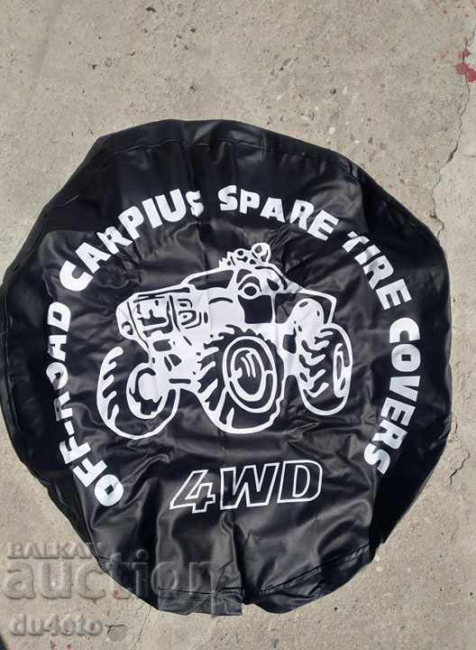 Outer leather case for 15" and 16" Jeep spare tire Outer leather case for 15" and 16" Jeep spare tire