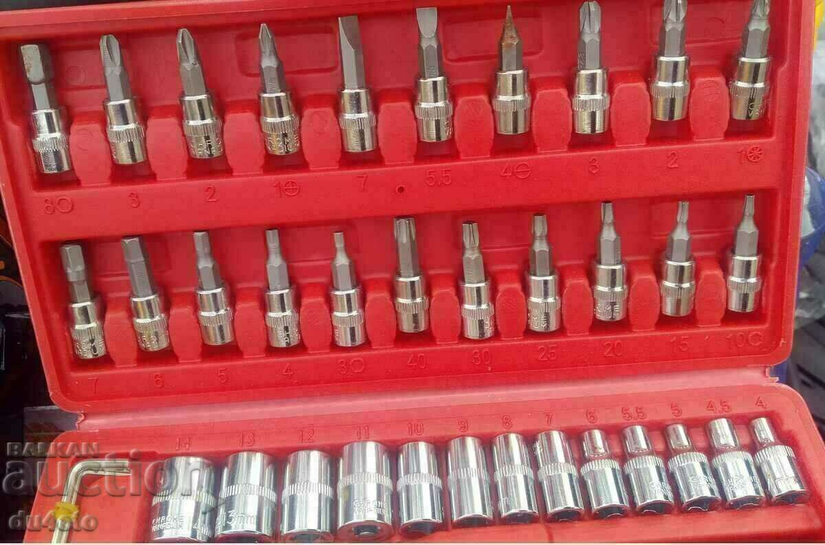 Delivery of Hand tool box set Gedore ratchet and end Delivery of Hand tool box set Gedore ratchet and end