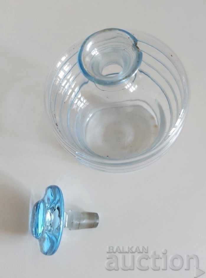 Delivery of OLD GLASS CAFE BOTTLE TAPA BLUE GLASS Delivery of OLD GLASS CAFE BOTTLE TAPA BLUE GLASS