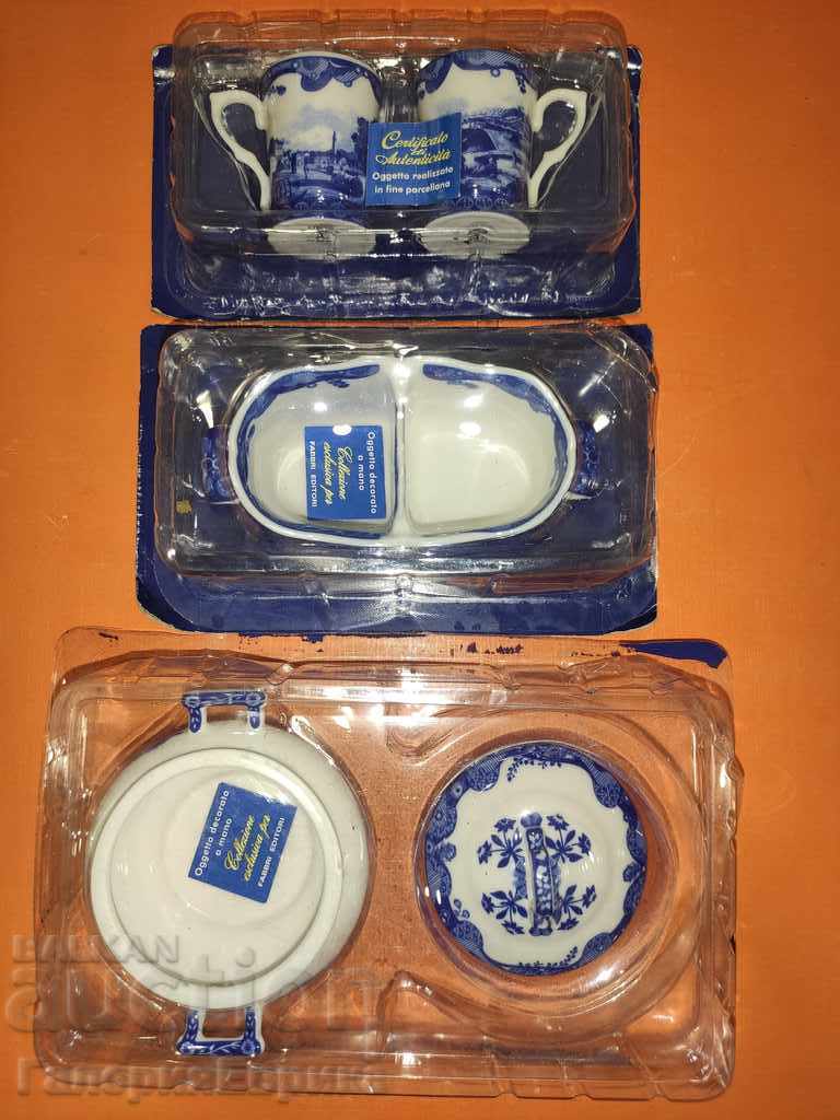 Coffee set Blue collection with price 19.00 BGN | € 9.71 Coffee set Blue collection with price 19.00 BGN | € 9.71