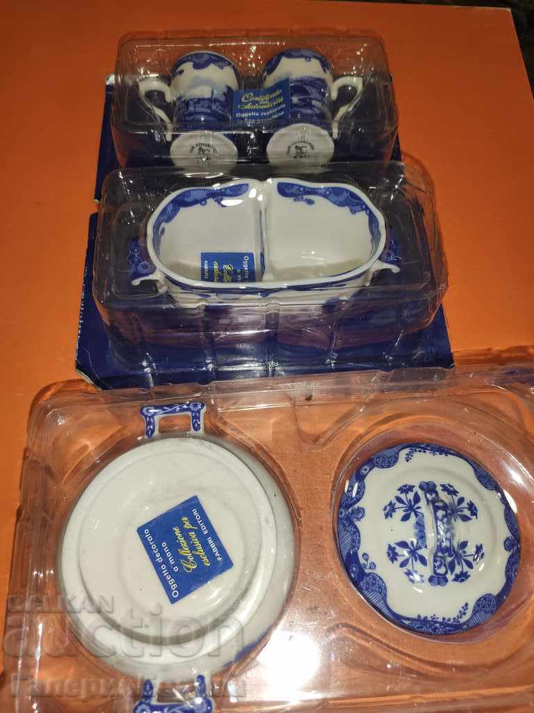 Coffee set Blue collection - 7 Coffee set Blue collection - 7