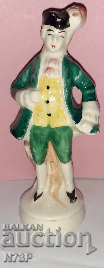 OLD PORCELAIN FIGURE. HAND-PAINTED.
