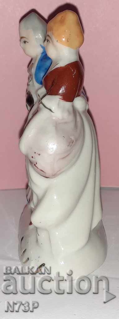 OLD PORCELAIN FIGURE. HAND-PAINTED. with price 10.00 BGN | € 5.11 OLD PORCELAIN FIGURE. HAND-PAINTED. with price 10.00 BGN | € 5.11