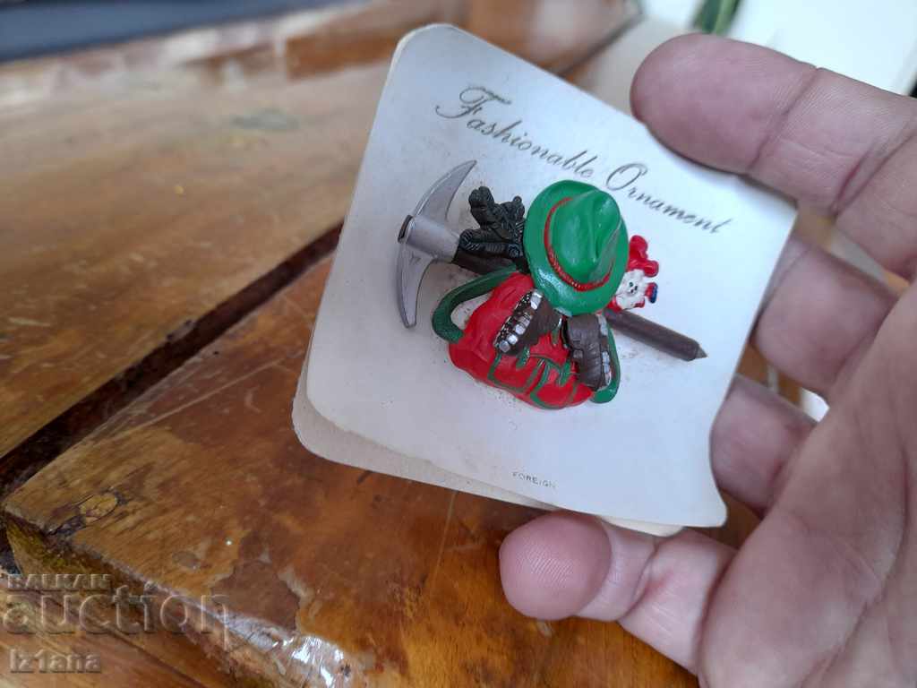 Old Glista Mendarin brooch - 5 Old Glista Mendarin brooch - 5