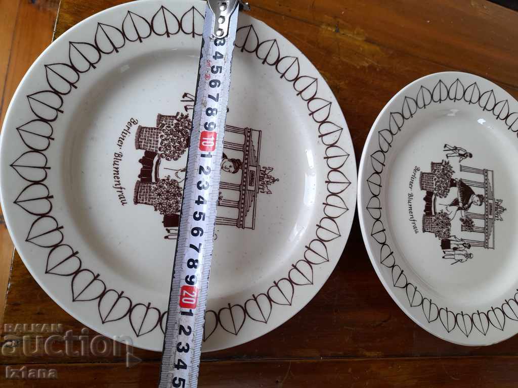 Old porcelain dish, plates - 5 Old porcelain dish, plates - 5