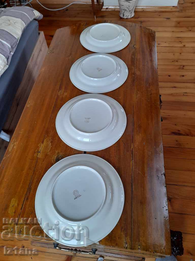 Old porcelain dish, plates - 6 Old porcelain dish, plates - 6