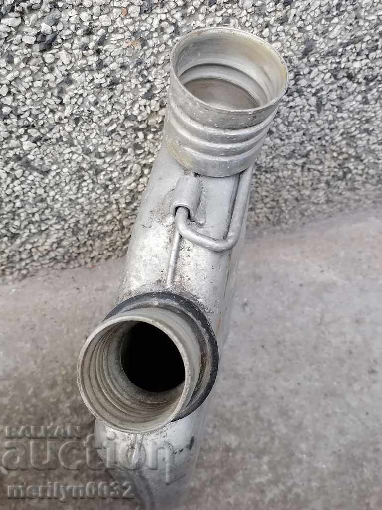 Russian tube 3 liters of fuel 70's aluminum USSR - 5 Russian tube 3 liters of fuel 70's aluminum USSR - 5