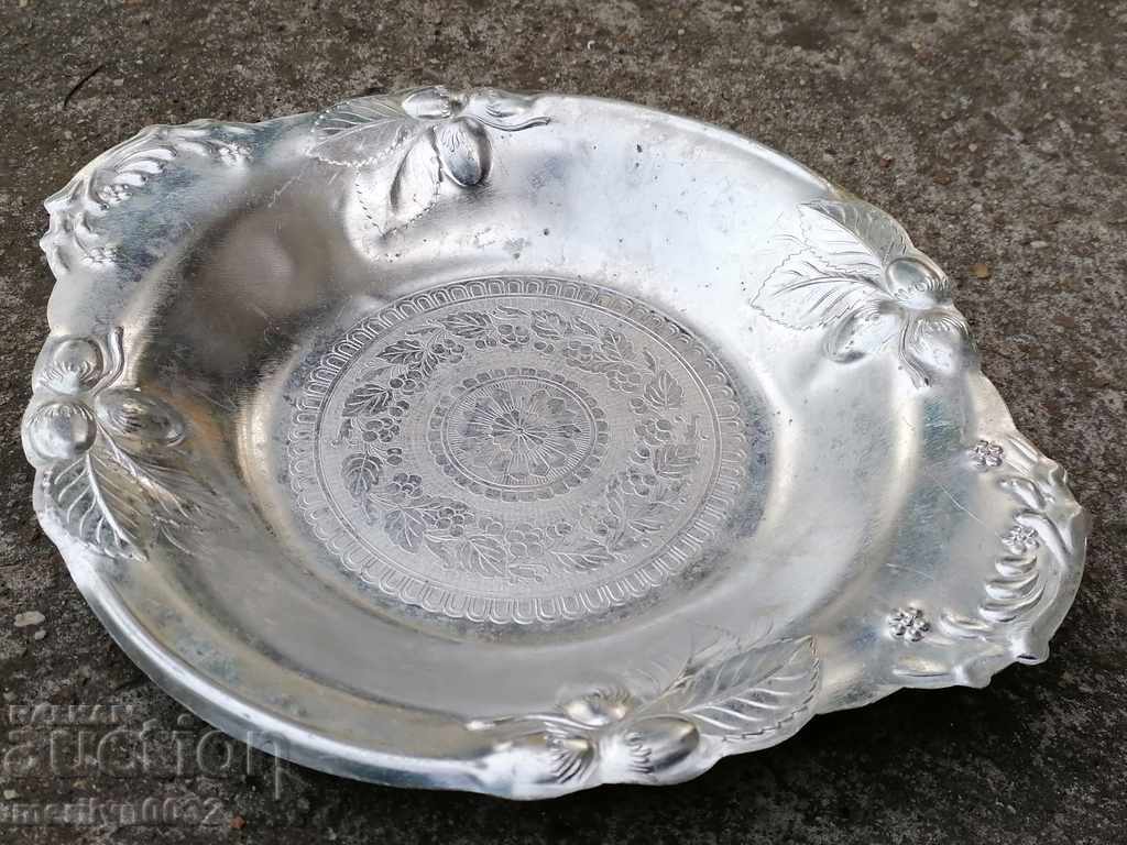 Old tray with engravings boards, plateau, casserole USSR