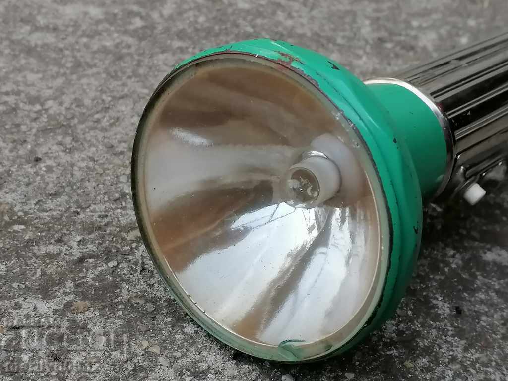 German searchlight lantern flashlight lamp from the time of the sotsa GDR - 7 German searchlight lantern flashlight lamp from the time of the sotsa GDR - 7