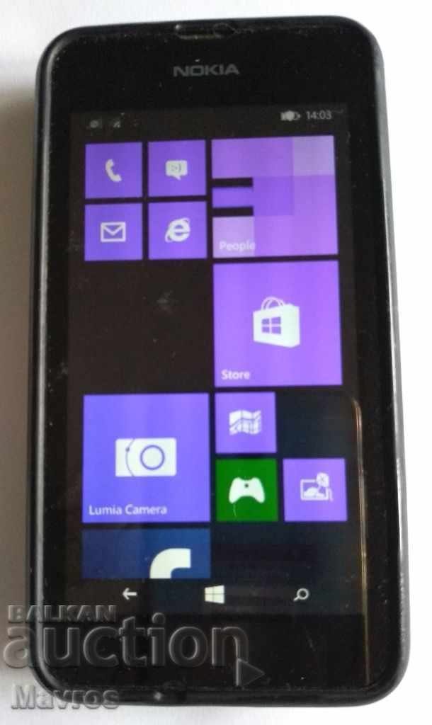 Old Nokia Lumia 530 smartphone