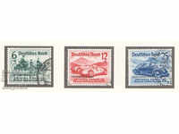 1939. Germany Reich. Overprint "Nürburgring-Rennen".