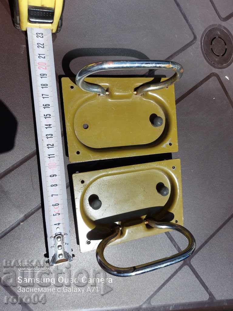 HANDLES - ARMY BOX - NEW - 6 HANDLES - ARMY BOX - NEW - 6