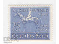 1939. Germany Reich. 70th anniversary of the German derby.