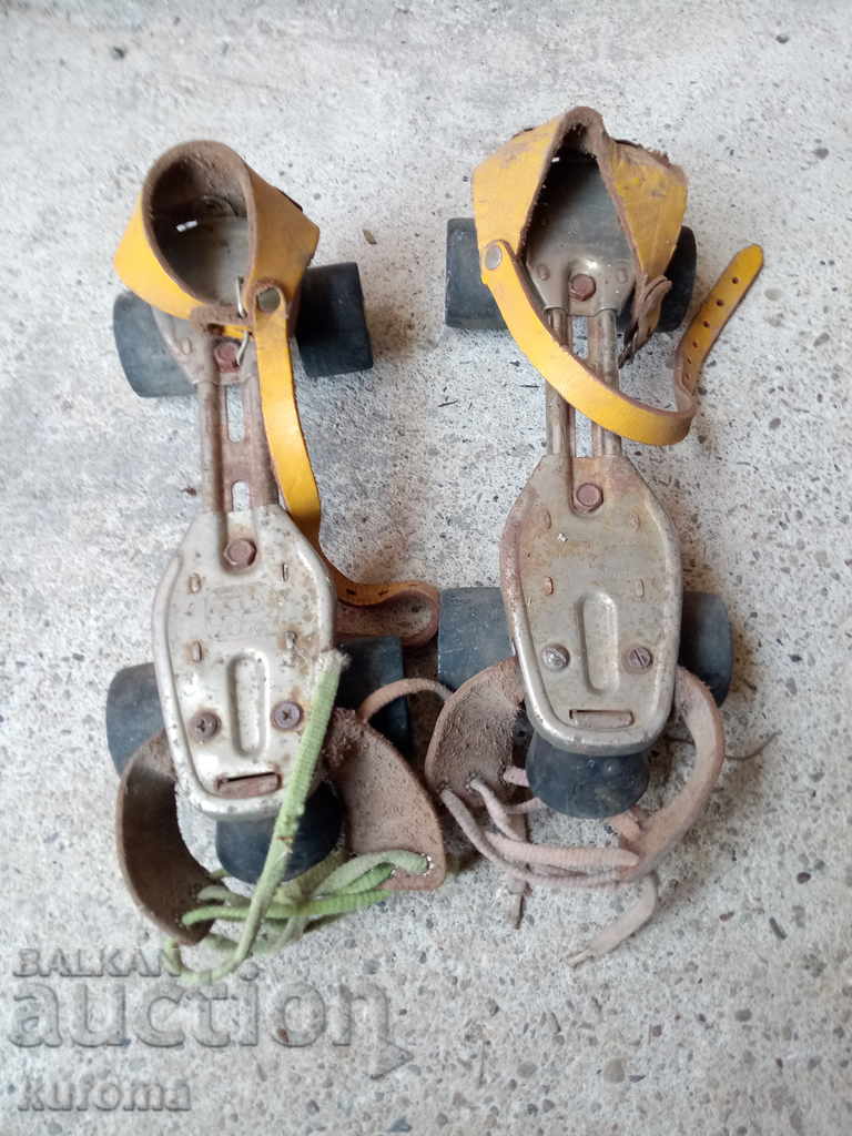 Old roller skates