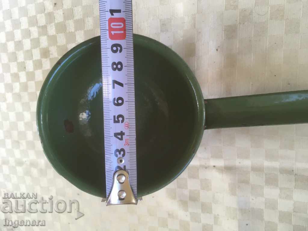 Auction DRAWER ANTIQUE ENAMEL SPOON TROYAN FROM THE 60's Auction DRAWER ANTIQUE ENAMEL SPOON TROYAN FROM THE 60's