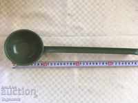 DRAWER ANTIQUE ENAMEL SPOON TROYAN FROM THE 60's
