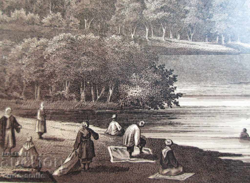 19th century Tsarist Russia old views lithograph and magnifier box - 7 19th century Tsarist Russia old views lithograph and magnifier box - 7