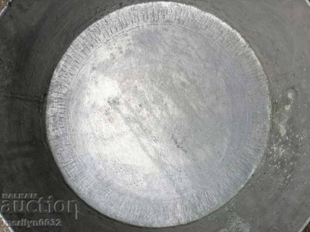 Old LARGE copper pan, sahan, copper, tray, pan - 7 Old LARGE copper pan, sahan, copper, tray, pan - 7