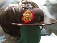 Military Italian hat of the 27th Battaglione Bersaglieri.
