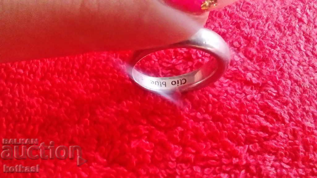Παλαιό ασημένιο δαχτυλίδι με σήμανση - 5 Παλαιό ασημένιο δαχτυλίδι με σήμανση - 5