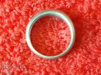 Old silver ring markings