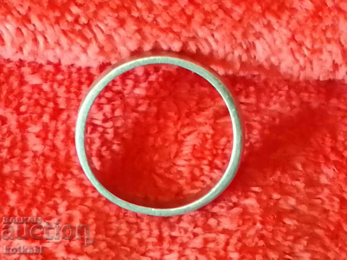 Inel argint vechi verigheta marcaje 925 - 5