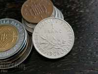Monedă - Franța - 1 franc 1968