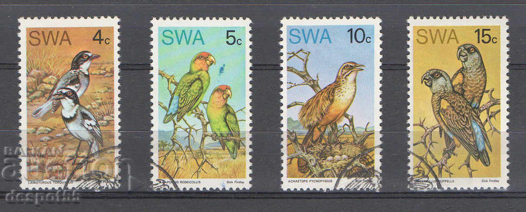 1974. Югозападна Африка. Местни птици.