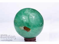 Green fluorite - large sphere 620g
