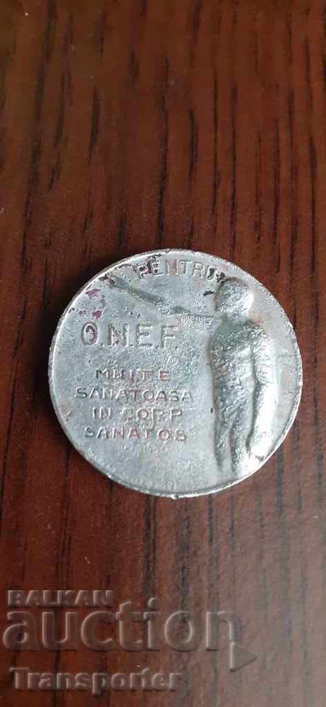 Rare insignia O.N.E.F. - Romania !!! with price 70.00 BGN | € 35.79 Rare insignia O.N.E.F. - Romania !!! with price 70.00 BGN | € 35.79
