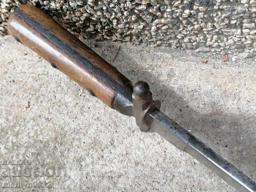 Satar sârbesc 1897 sabie, baionetă, sabie cuțit pumnal lamă - 7