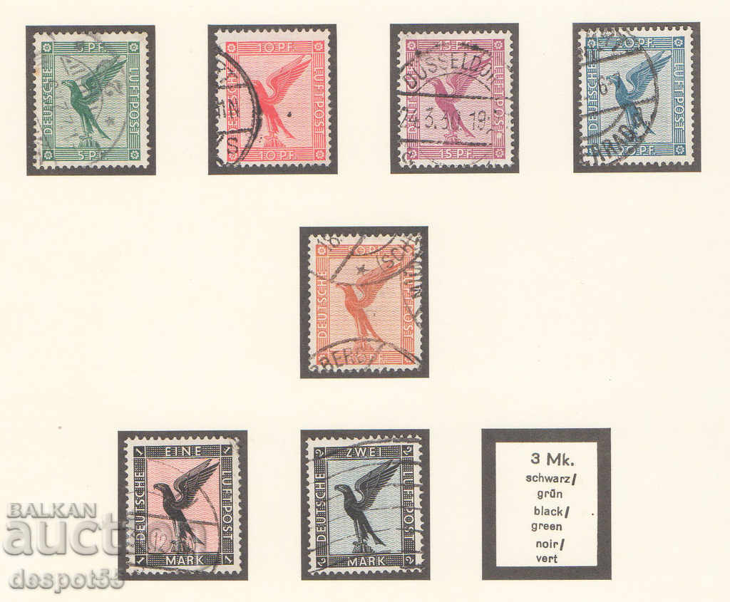 1926-27. Γερμανία. Αεροπορικό ταχυδρομείο.