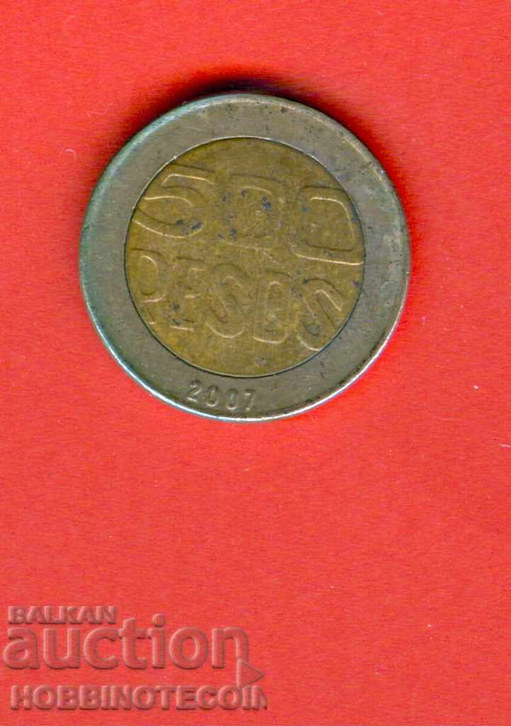 COLUMBIA COLUMBIA 500 emission issue 2007 BIMETALLIC COLUMBIA COLUMBIA 500 emission issue 2007 BIMETALLIC