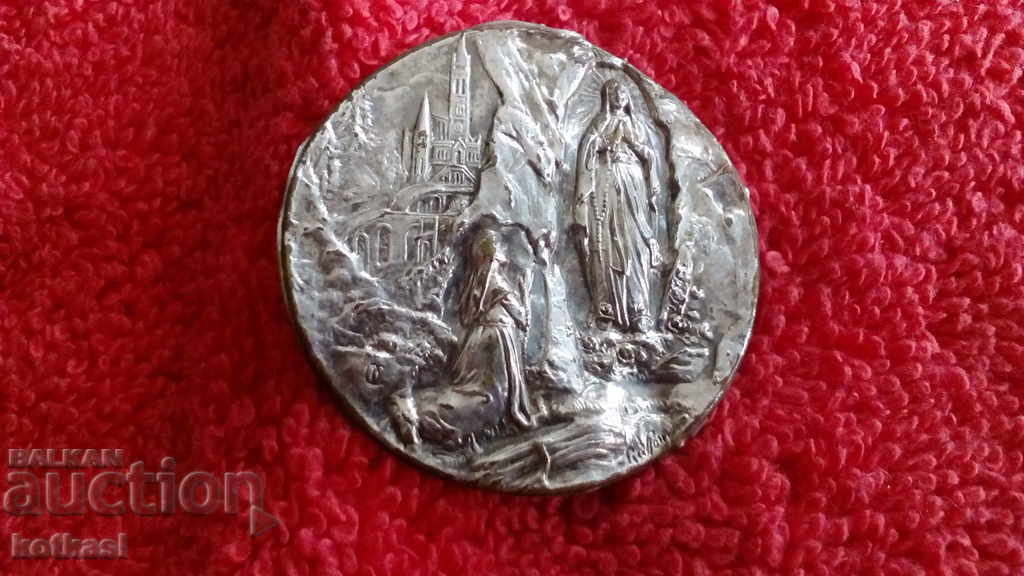 Auction  Panel Obkov Silver Silver Plated Christianity Faith prayer God