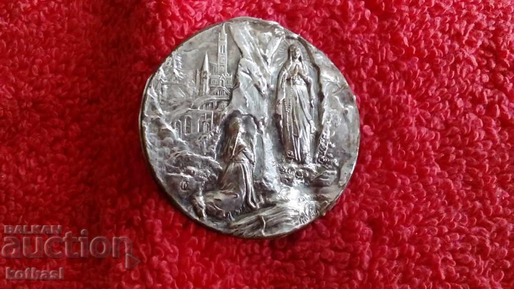 Panou Obkov Argint Placat cu argint Creștinism Credință Rugăciunea Dumnezeu